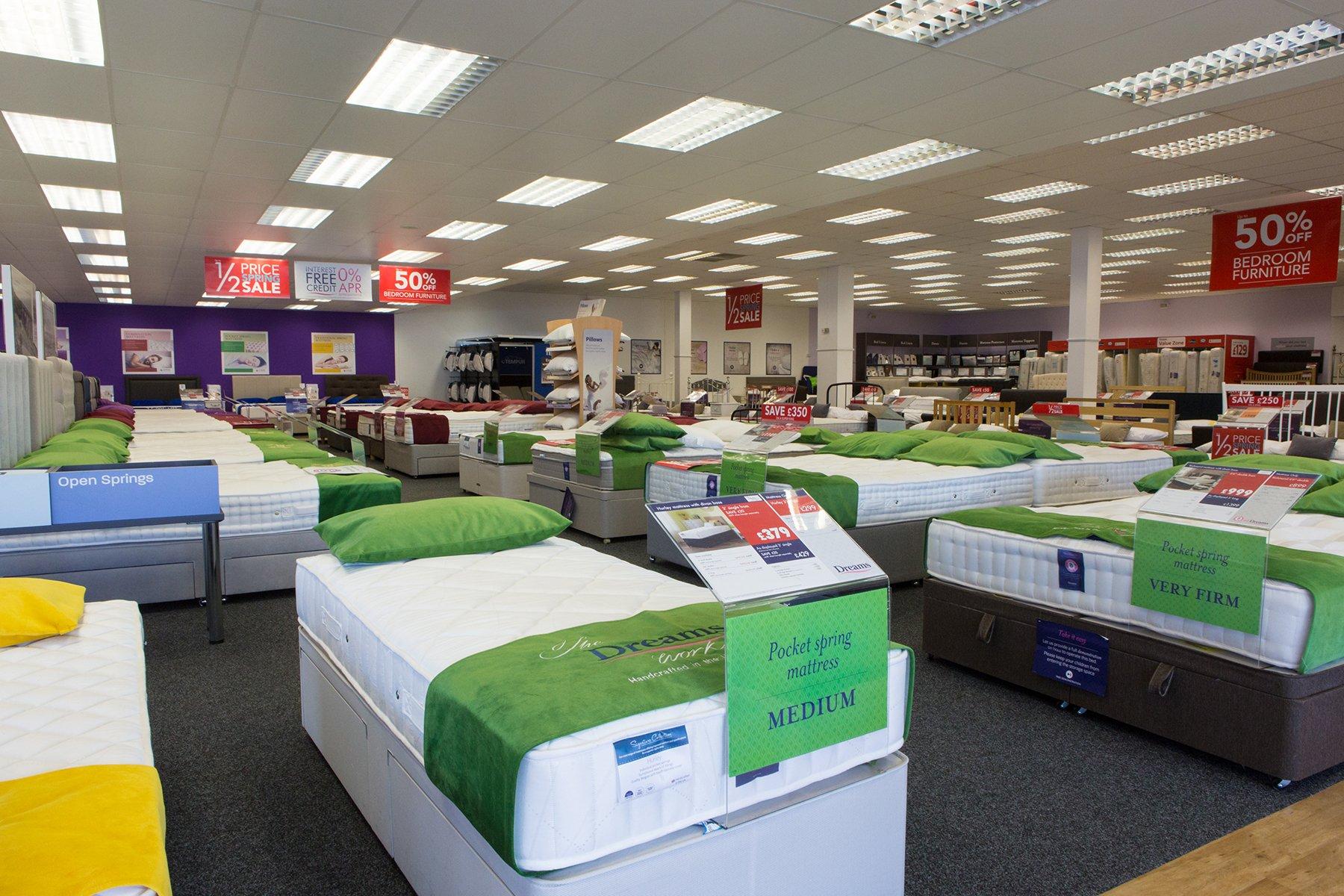 Dreams Store in Stoke on Trent Beds, Mattresses & Furniture Dreams